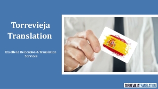 Get Translation Service For Your Legal Documents With Torrevieja Translation