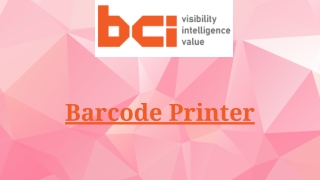 Barcode Printer