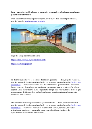 Ibiza - anuncios clasificados de propiedades temporales  - alquileres vacacionales y alquileres temporales-converted