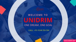 Unidrim - Best SEO Company in India