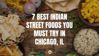 Indian Street Food Dishes Everyone Must Try In Chicago