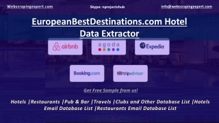 EuropeanBestDestinations.com Hotel Data Extractor
