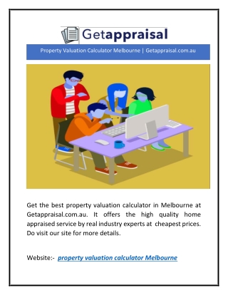 Property Valuation Calculator Melbourne | Getappraisal.com.au