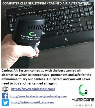 Can-less Computer Cleaner System