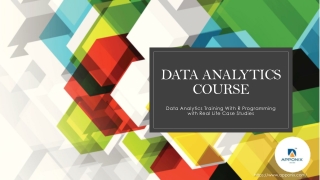 Data Analytics Training Course