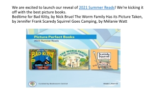 Bookworm Central Summer and Early Reading Program