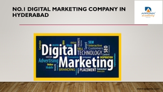 No1 digital marketing