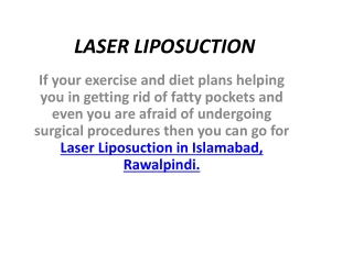LASER LIPOSUCTION 776
