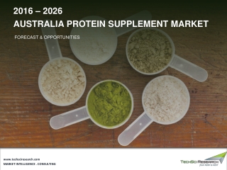 Australia Protein Supplement Market 2026