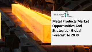 Metal Products Market Size, Growth, Opportunity and Forecast to 2030