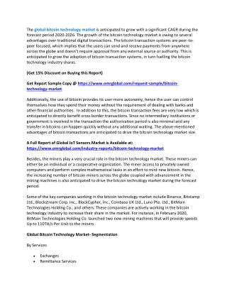 Global Bitcoin Technology Market