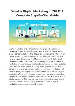 What is Digital Marketing in 2021 A Complete Step-By-Step Guide.docx