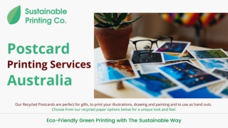 Postcard Printing Services Australia