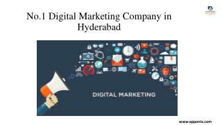 No.1 Digital Marketing Company in Hyderabad
