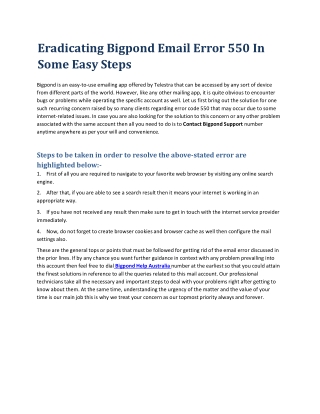 Eradicating-Bigpond-Email-Error-550-In-Some-Easy-Steps