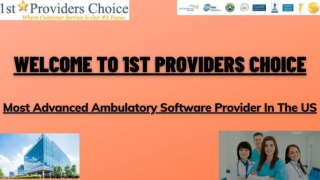 Ambulatory Software