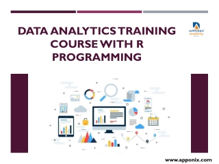 Data Analytics Training Course With R Programming
