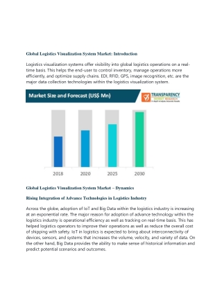 Logistics Visualization System Market