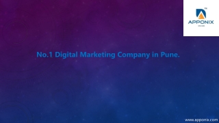 No.1 Digital Marketing Company in Pune.