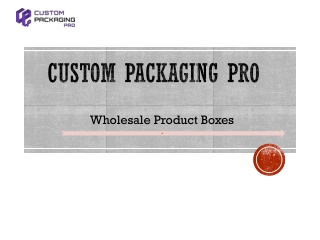 Wholesale Product Boxes