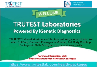 Full Body Checkup Packages Mumbai