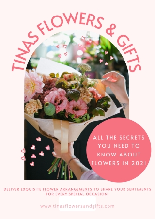 All the secrets you need to know about flowers in 2021