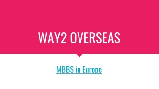 Way2overseas 10th Aug