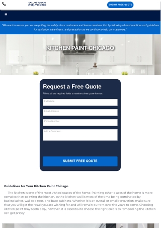 KITCHEN PAINT CHICAGO PDF