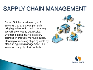 Supply Chain Management