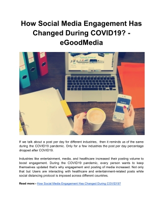 How Social Media Engagement Has Changed During COVID19?