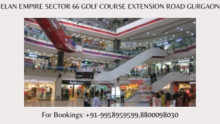 Elan Empire Sector 66 Assured Return Plans, Elan Empire Sector 66 On Golf Course