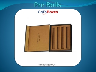 Custom Pre Roll Packaging
