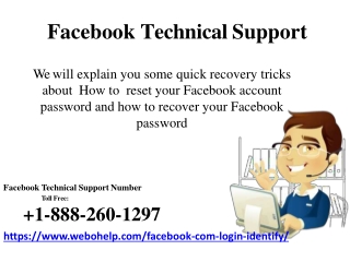 Facebook Com Login Identify 1-888-260-1297