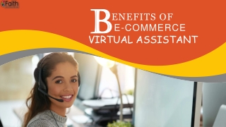 Benefits Of E-Commerce Virtual Assistant