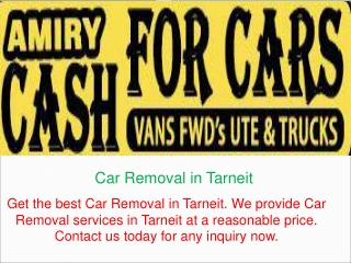 Car Removal in Tarneit