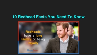 Redhead Facts You Need To Know