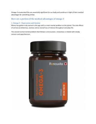 How Much Omega-3 Should a Woman Take Daily
