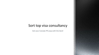 Sort top visa consultancy