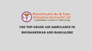 Fully Secure Emergency Air Ambulance Service Avail in Bangalore and Bhubaneswar