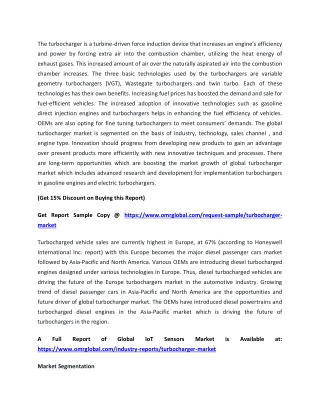 Turbocharger Market