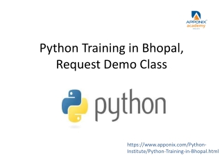 python Training in Bhopal