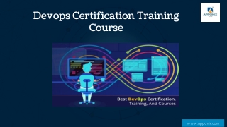 Devops Course PPT