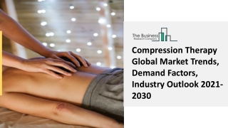 Compression Therapy Market Size, Growth, Industry Analysis Report 2021-2030