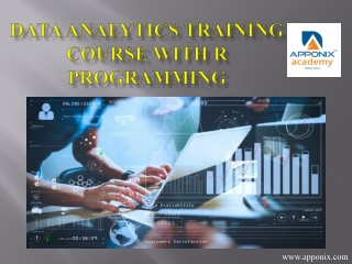 Data Analytics Training Course With R Programming