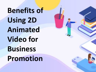Professional 2d Videos Animation Services