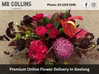 Premium Online Flower Delivery In Geelong