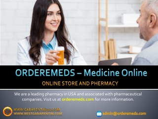 Online Pharmacy for Variety of Generic Medicine