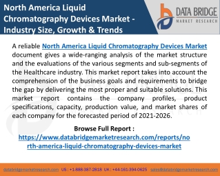 North America Liquid Chromatography Devices Market 2021 SWOT Analysis