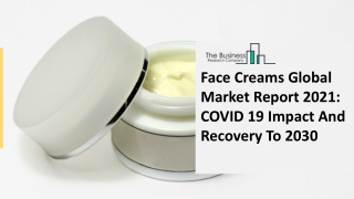 Face Creams Market 2021 Global Size, Share, Growth Analysis And Forecast 2030