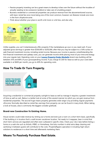 6 Methods To Buy Real Estate To Make Money As Well As Develop Riches